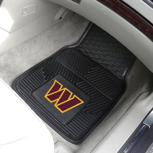 NFL Washington Commanders Auto Front Floor Mats 1 Pair by Fanmats - Picture 1 of 1